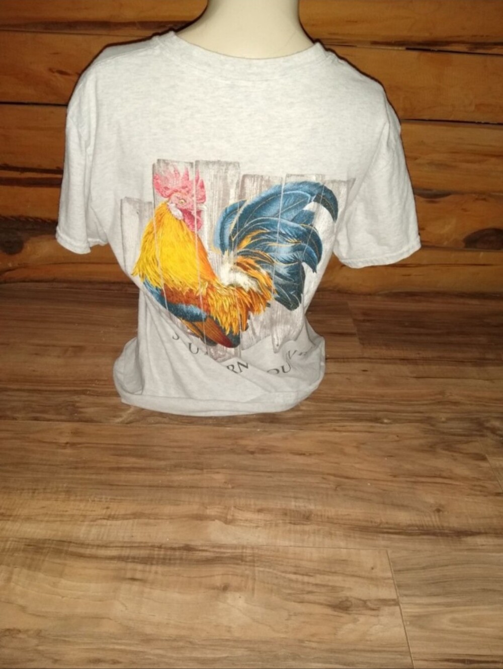 Southern Couture Rooster Top